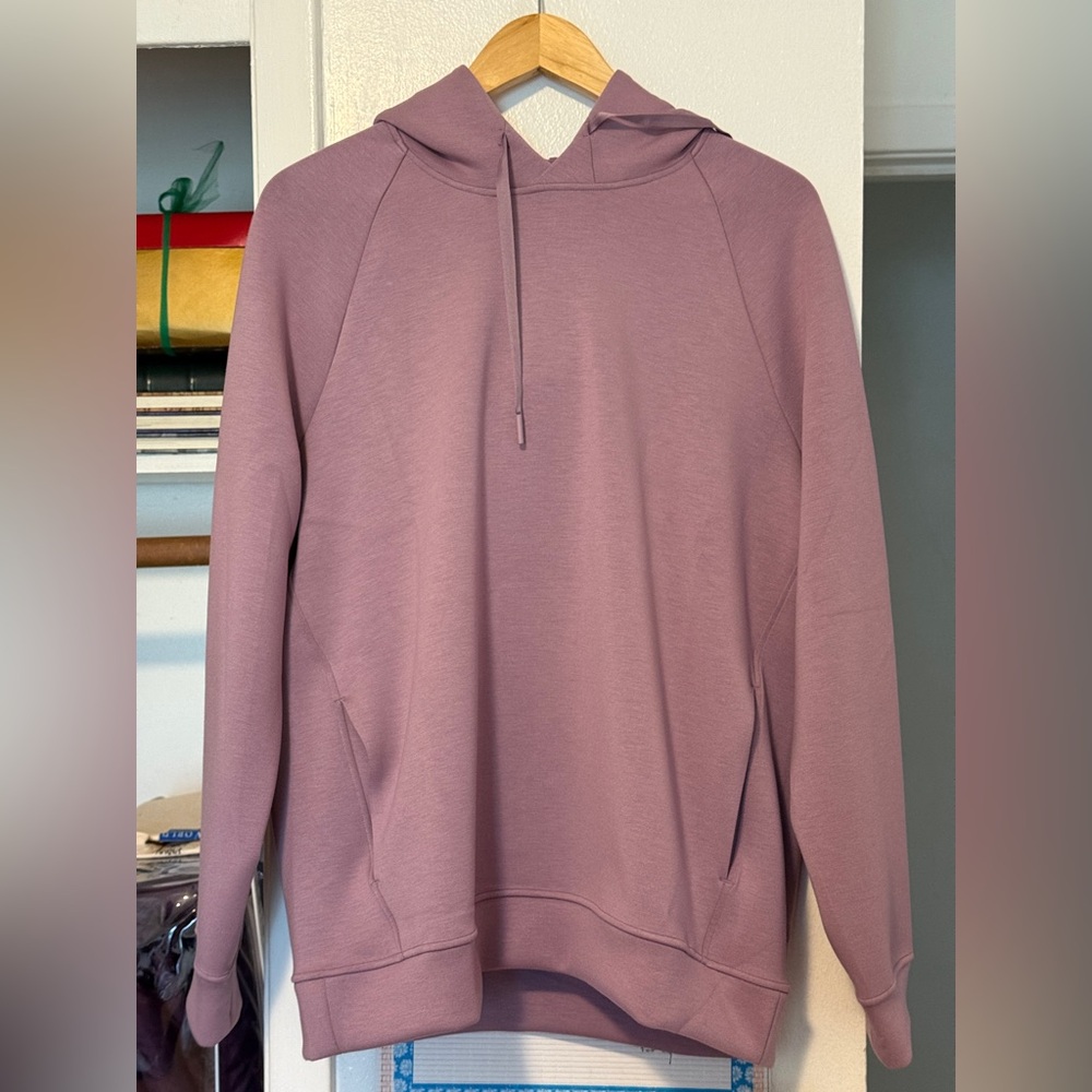 Lululemon Smooth Spacer Classic-Fit Pullover Hoodie (Lavender Lux) Sz Small